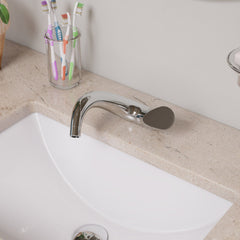ALFI brand AB1572 Single Lever Wave Bathroom Faucet
